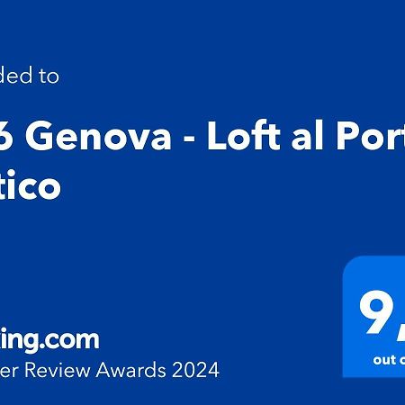 616 Genova - Loft Al Porto Antico Lejlighed Eksteriør billede